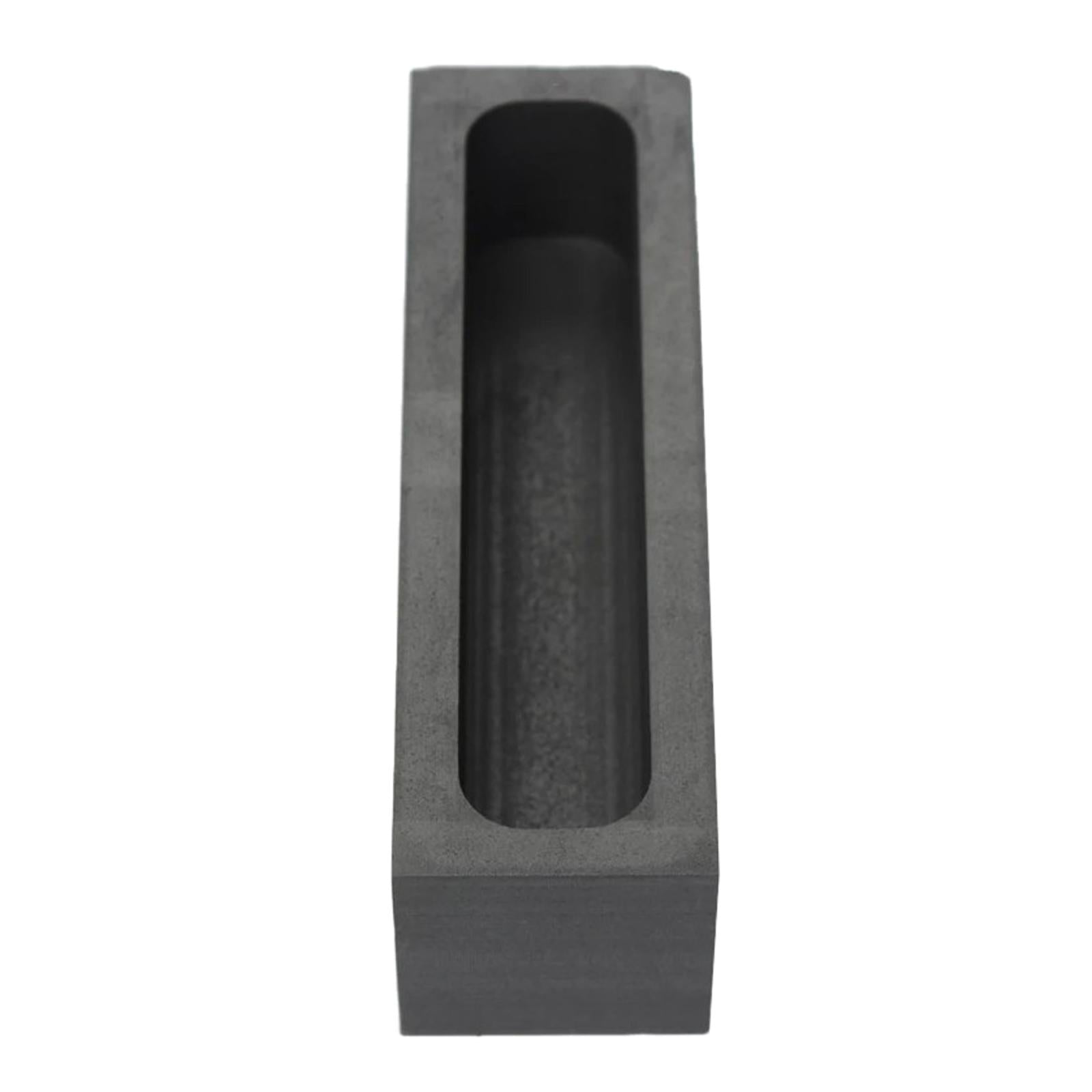 Graphite Ingot Mold 23 oz/650g Gold Melting Casting Refining Bar Mold