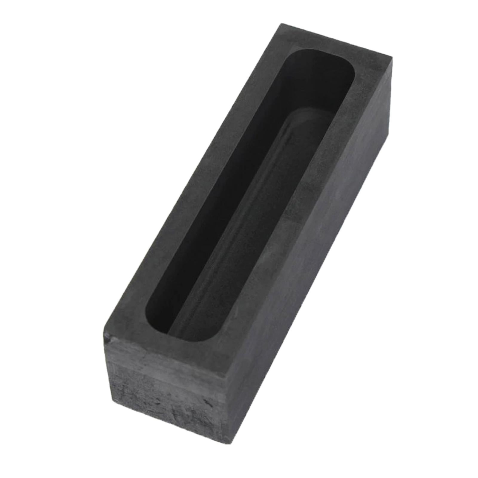 Graphite Ingot Mold 23 oz/650g Gold Melting Casting Refining Bar Mold