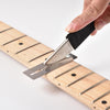 Diamond Abrasives Guitar Fret Crowning File Luthier for Ukulele With Sleeve