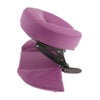 Flexible Massage Table Face Cradle Headrest Pillow & Hanging Arm Rest Purple