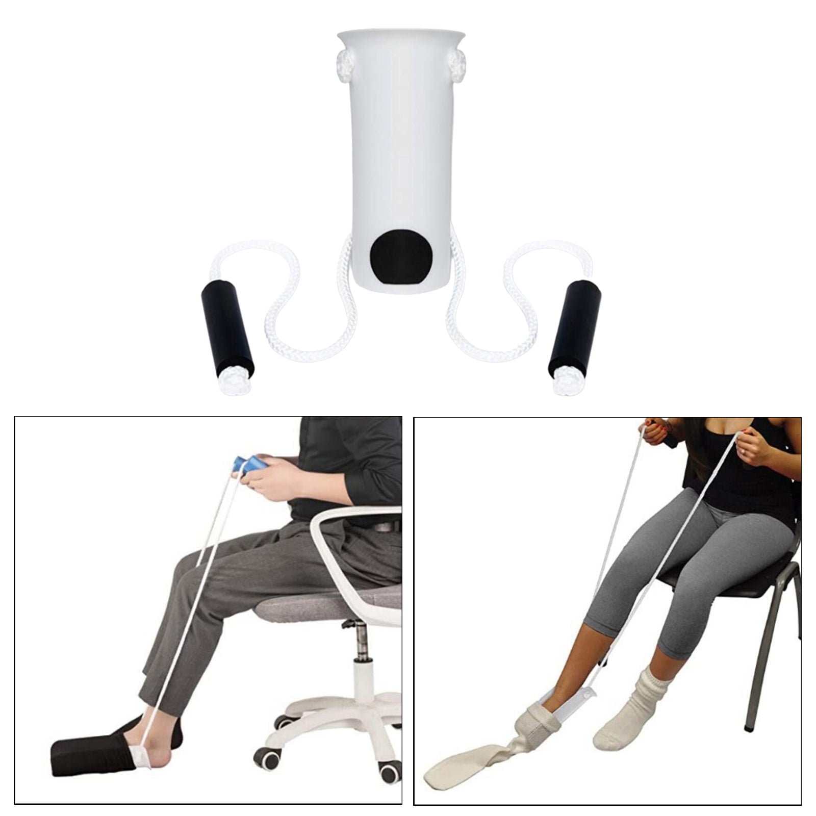 Sock Aid Slider Easy On Off Pulling Assists for Elderly Disabled Handicapped