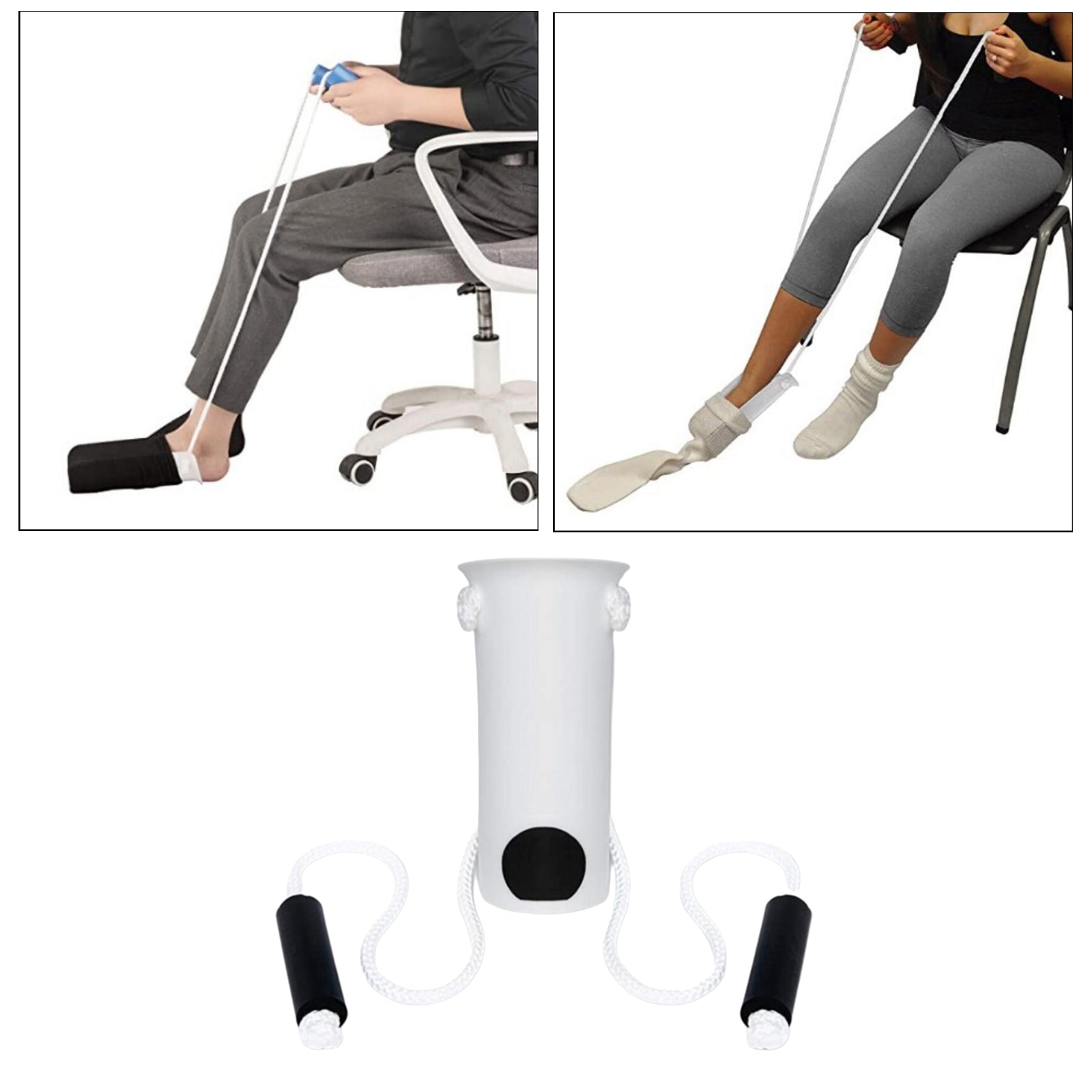 Sock Aid Slider Easy On Off Pulling Assists for Elderly Disabled Handicapped