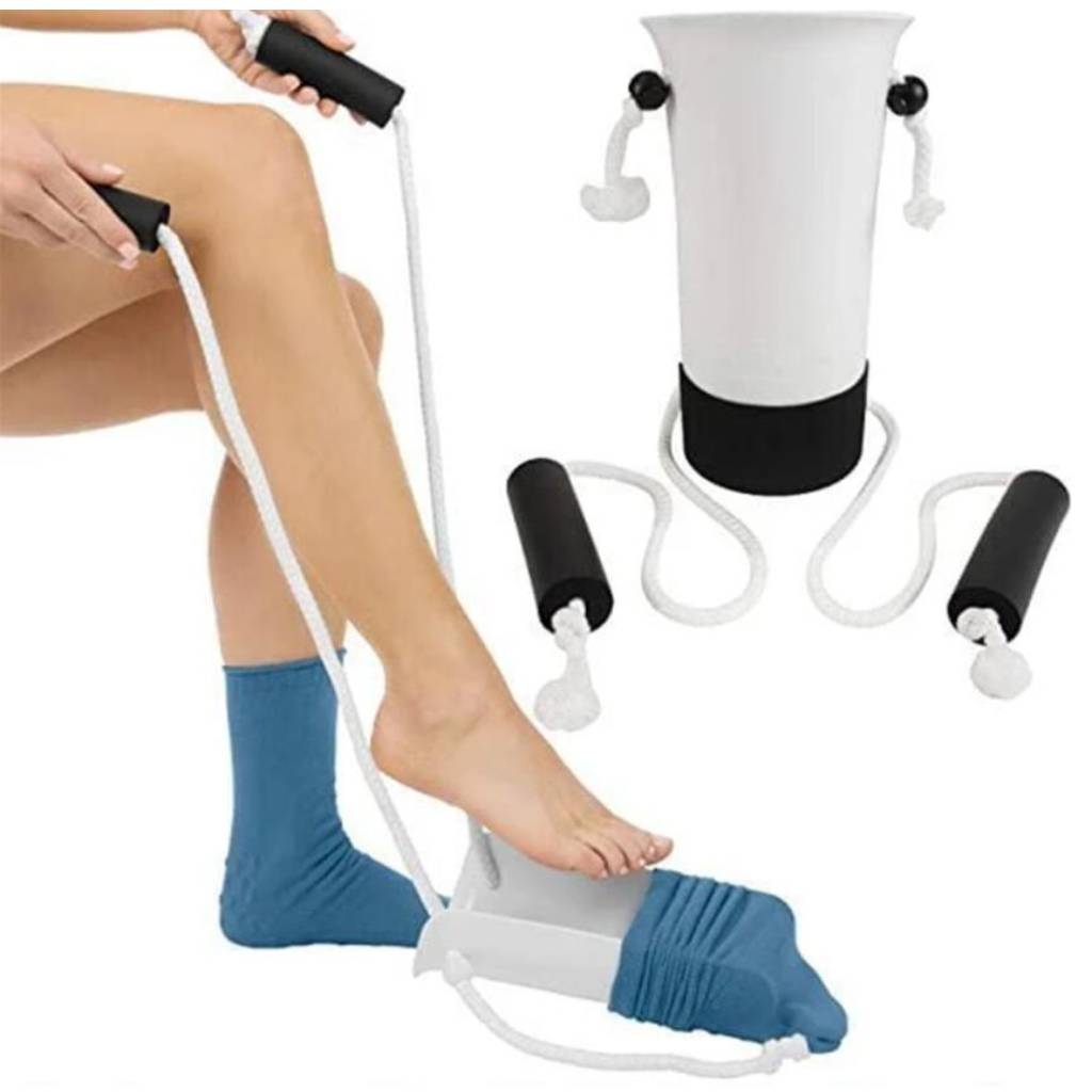 Sock Aid Slider Easy On Off Pulling Assists for Elderly Disabled Handicapped