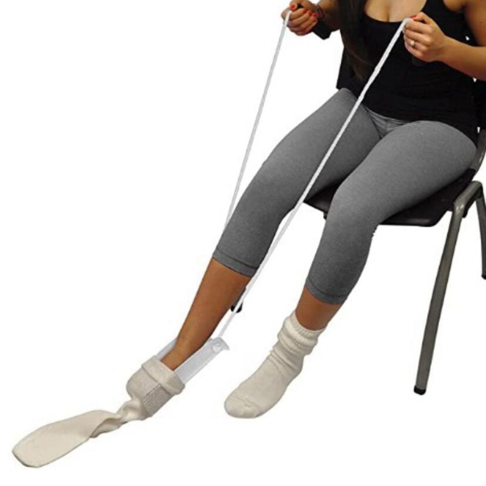 Sock Aid Slider Easy On Off Pulling Assists for Elderly Disabled Handicapped