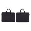 Laptop and Tablet Case Sleeve Waterproof Organizer Pocket for Men Women Black 14.1-15.4inch