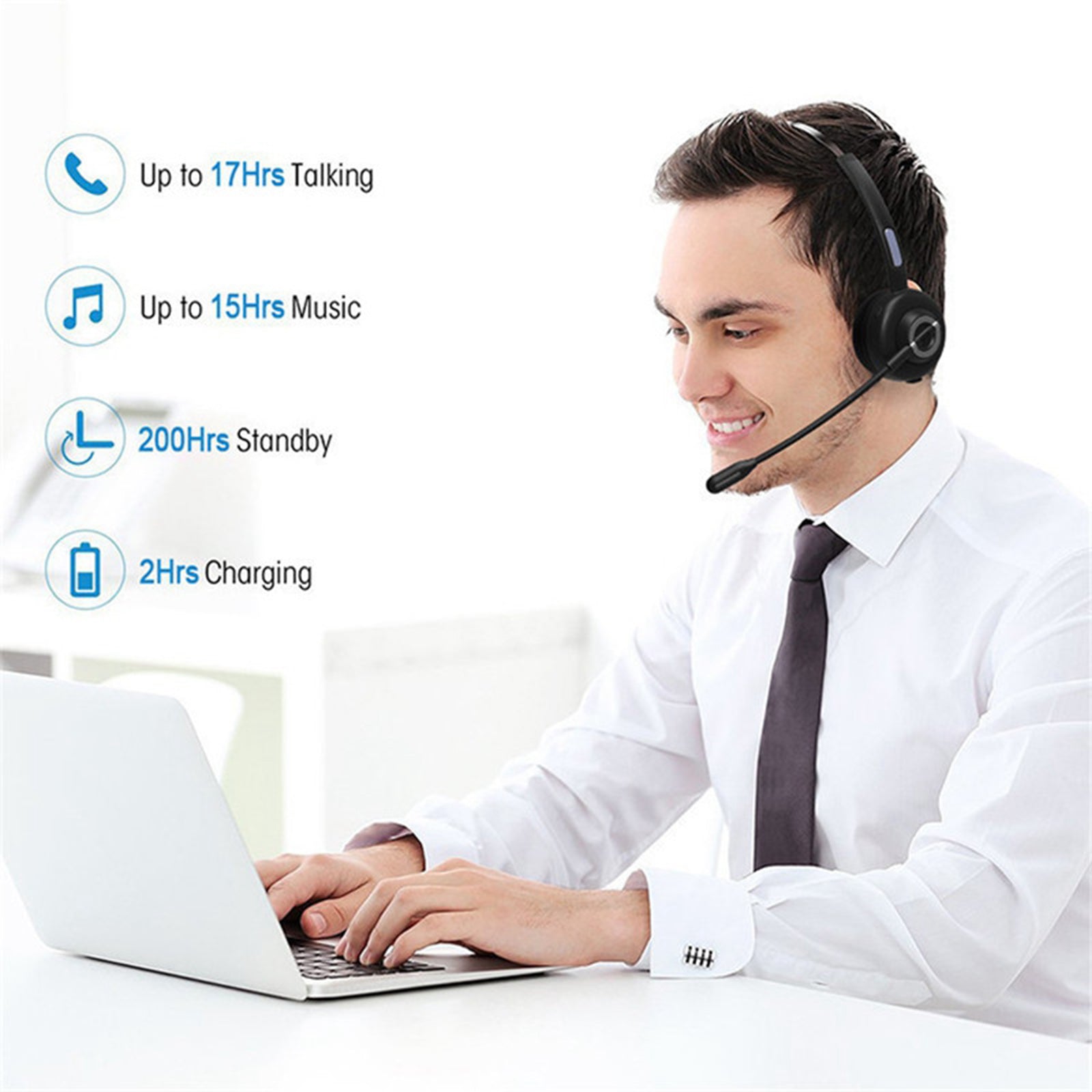 Call Center Headset Telephone Operator Headphone Noise Canceling PC Phones A