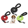 Dog Leash Pet Walking Leash Rope Pet Reflective Leash for Dogs Black