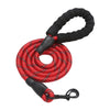 Dog Leash Pet Walking Leash Rope Pet Reflective Leash for Dogs Red