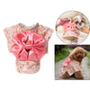 Cat Japanese Kimono Dress Up Costume Skirt Clothes for Small Dogs XL Pink