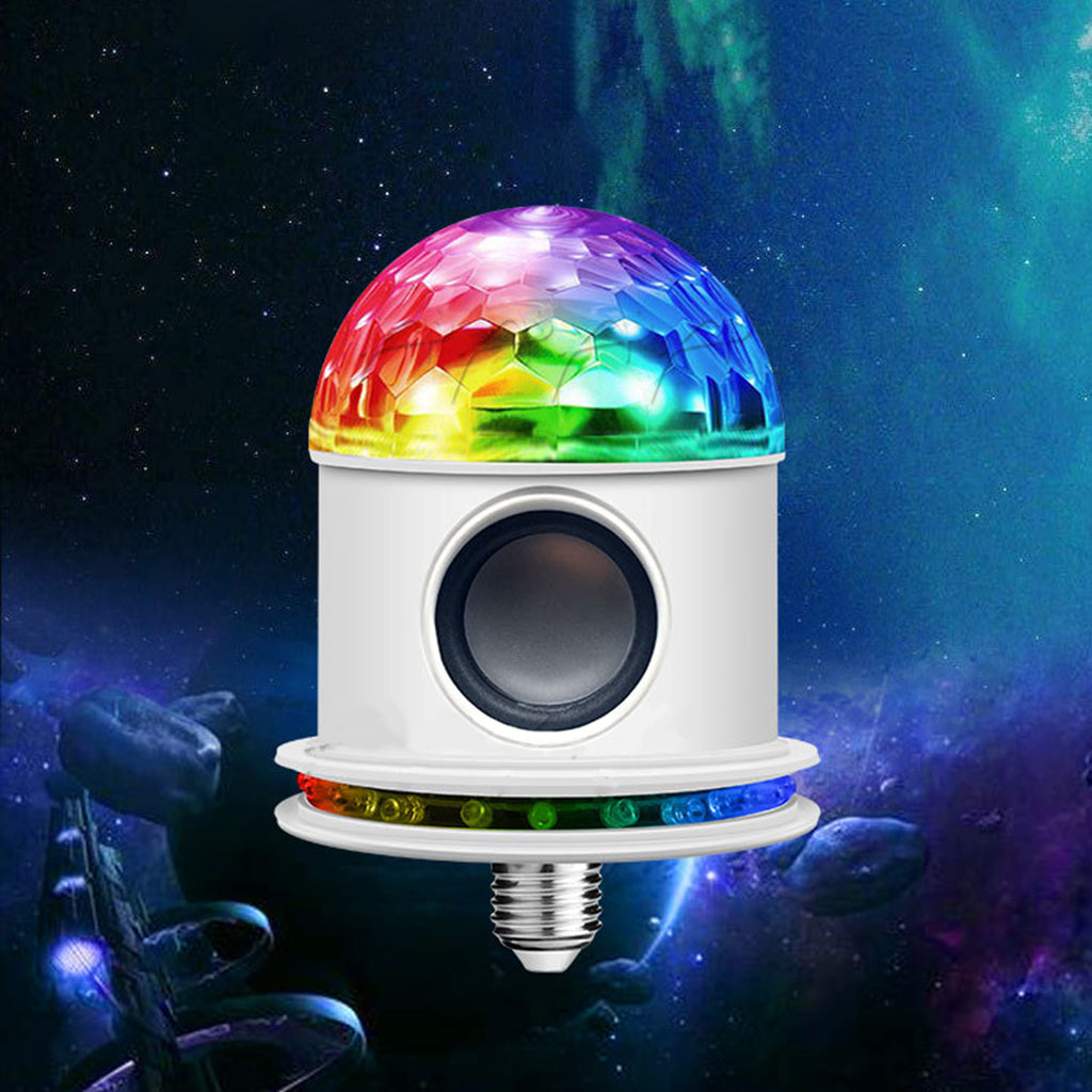 Bluetooth Disco Ball Light Stage LED RGB Flashing Party Lamp Crystal