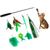 Pet Cat Supplies Kitten Toy Sticks Teaser Wand Interactive Playing Rod