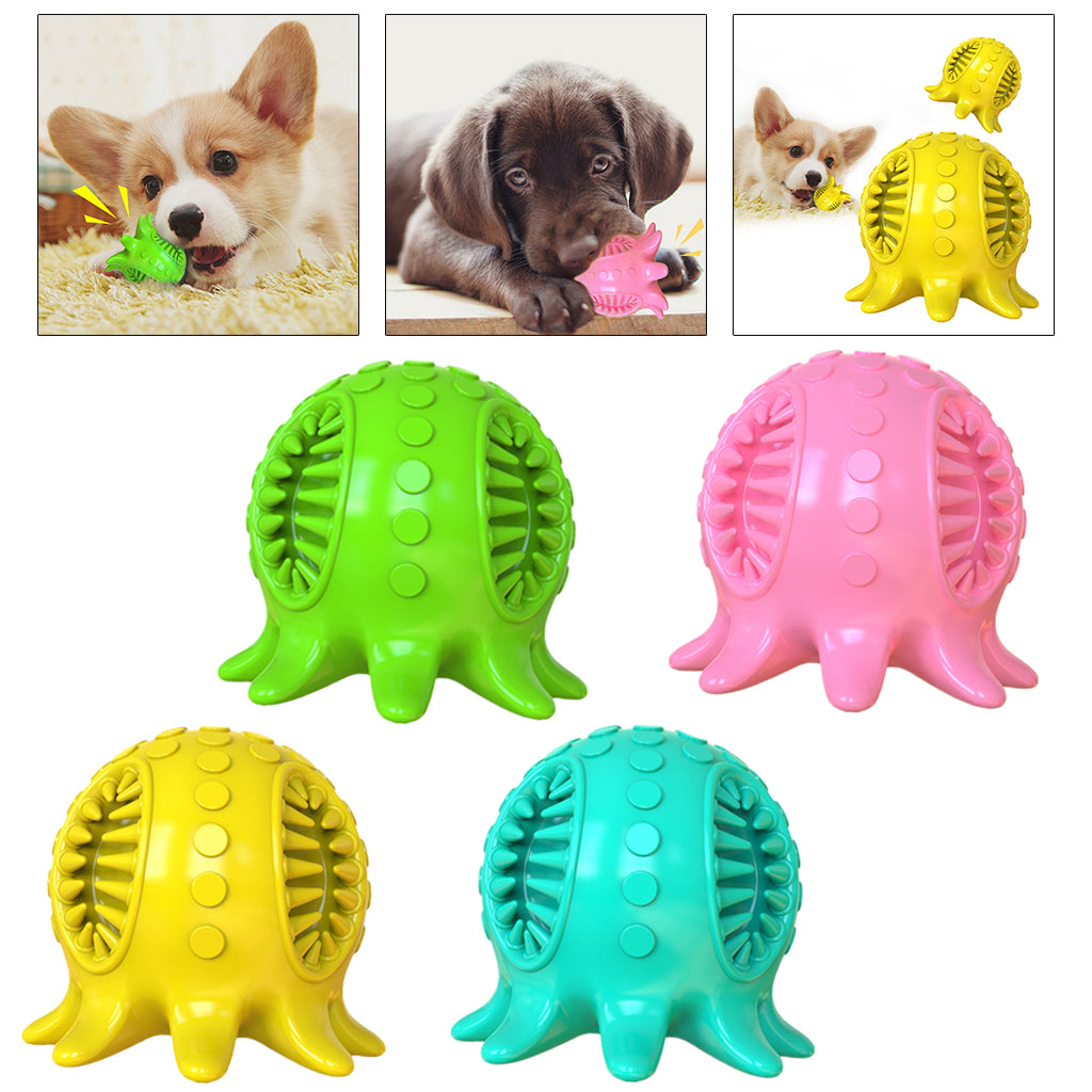 Dog Squeaky Toy Chew Toy Squeaker Training Toothbrush Puppies Pets Green