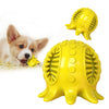 Dog Squeaky Toy Chew Toy Squeaker Training Toothbrush Puppies Pets Yellow