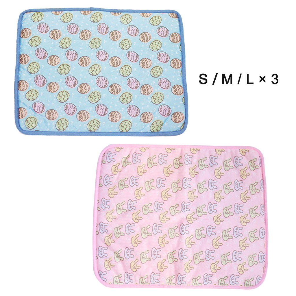 Soft Pet Cooling Mat Dog Cool Pad Self Cooling Cats Cushion Pads Blue S