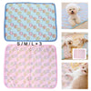 Soft Pet Cooling Mat Dog Cool Pad Self Cooling Cats Cushion Pads Blue S