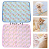 Soft Pet Cooling Mat Dog Cool Pad Self Cooling Cats Cushion Pads Blue S