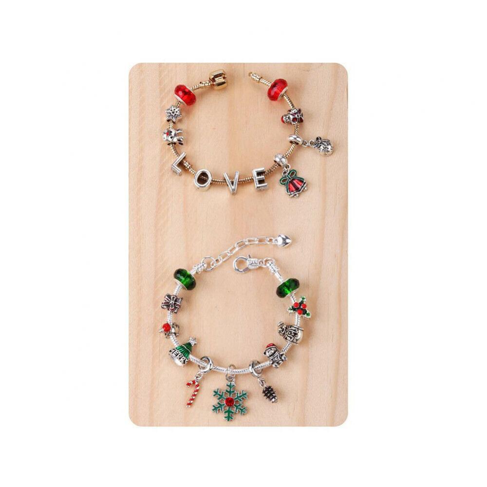 24 Days Christmas Advent Calendar DIY Charm Bracelet DIY Countdown Style C