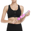 Pressure Point Muscle Roller Cellulite Massager Fascia Fat Remover Pink