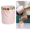 Desktop Storage Box Makeup Organizer Box Pen Brush Container Case Pink