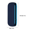 Twill Silicone Cover Full Protective Case Pouch for IQOS 3.0 Dark Blue 2