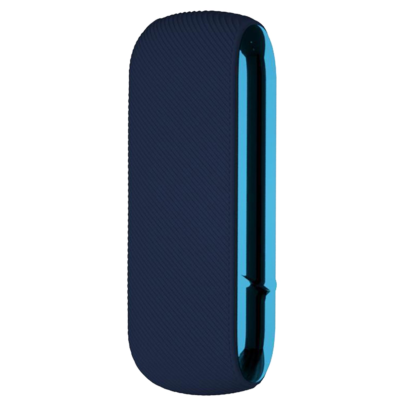 Twill Silicone Cover Full Protective Case Pouch for IQOS 3.0 Dark Blue 2