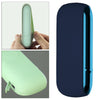 Twill Silicone Cover Full Protective Case Pouch for IQOS 3.0 Dark Blue 2