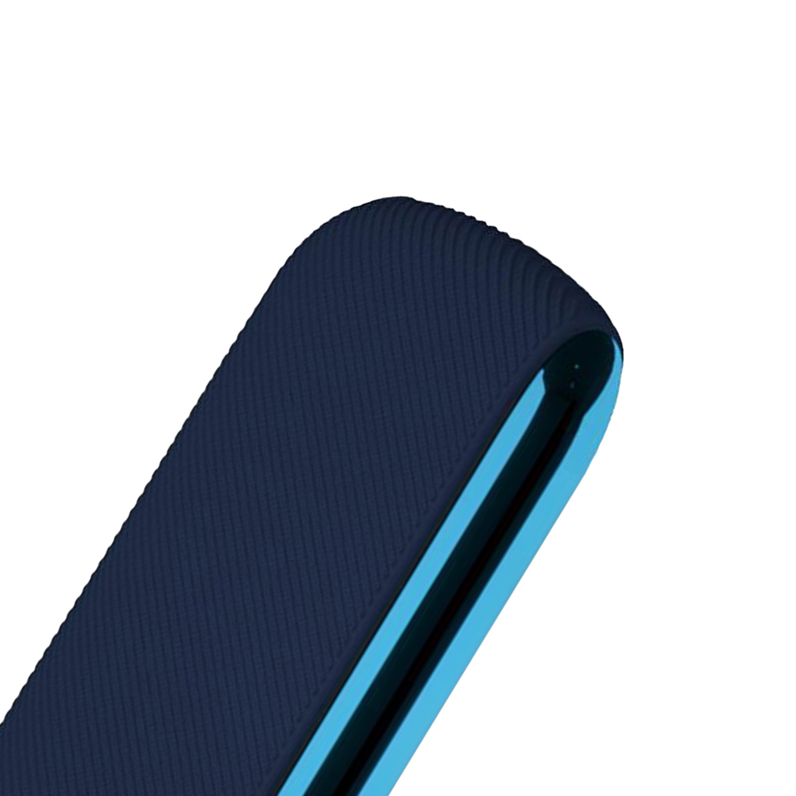 Twill Silicone Cover Full Protective Case Pouch for IQOS 3.0 Dark Blue 2