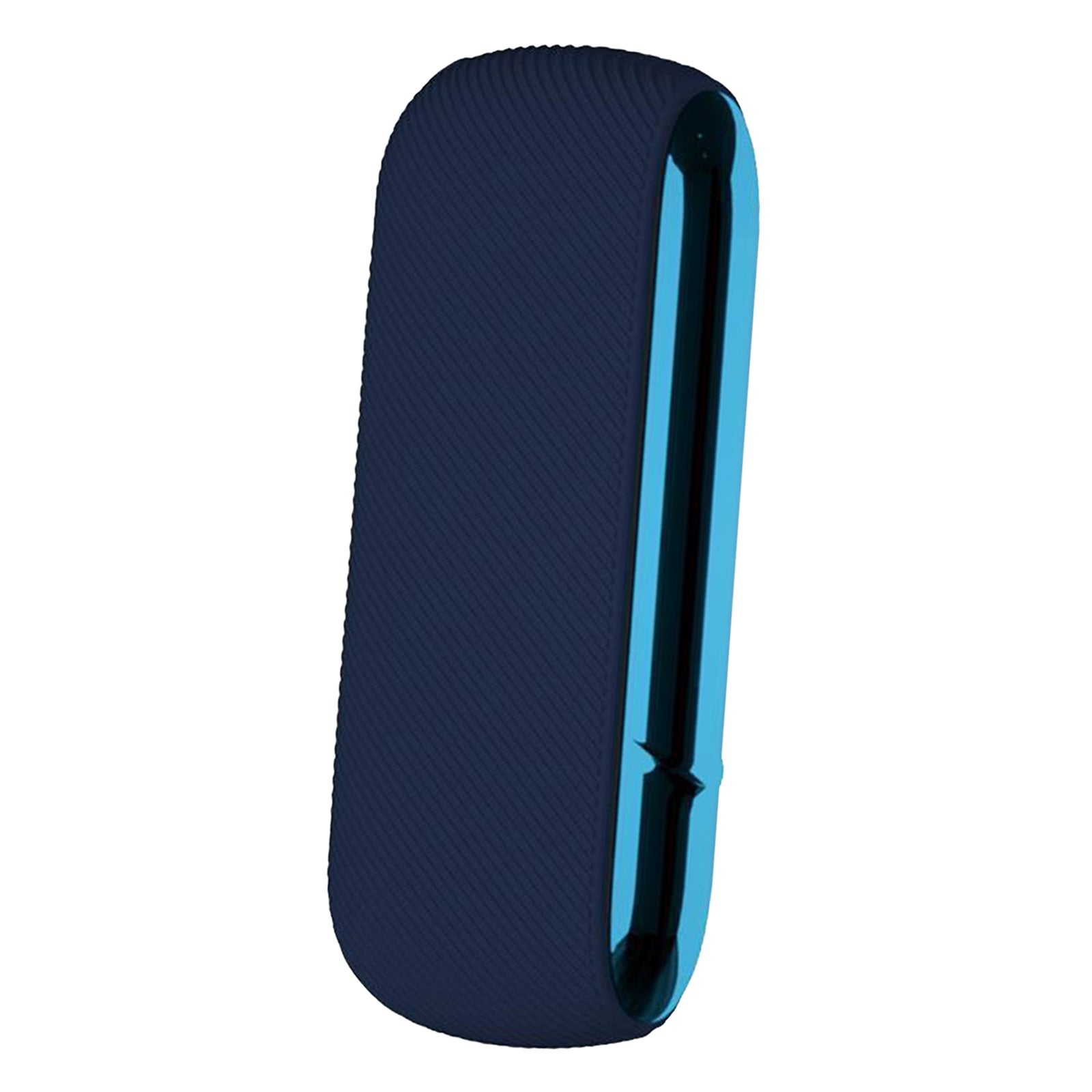 Twill Silicone Cover Full Protective Case Pouch for IQOS 3.0 Dark Blue 2