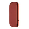 Twill Silicone Cover Full Protective Case Pouch for IQOS 3.0 Wine Red