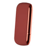 Twill Silicone Cover Full Protective Case Pouch for IQOS 3.0 Wine Red