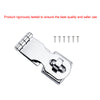 Locking Hasp Latch Holder Safety Latch Buckle Set with Screws Universal