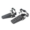 1Pair Motorcycle Metal Footrests Pedals 25-30mm Folding for Yamaha Accessory