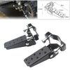 1Pair Motorcycle Metal Footrests Pedals 25-30mm Folding for Yamaha Accessory