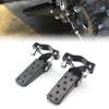 1Pair Motorcycle Metal Footrests Pedals 25-30mm Folding for Yamaha Accessory