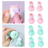 4x Silicone Bathing Anti-Scratch Grooming Pet Cat Paw Protector Green