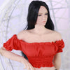 1/6 Female Clothes Puff Sleeve Top T-shirt Fit 12'' Action Figure Red D