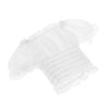 1/6 Female Clothes Puff Sleeve Top T-shirt Fit 12'' Action Figure White A