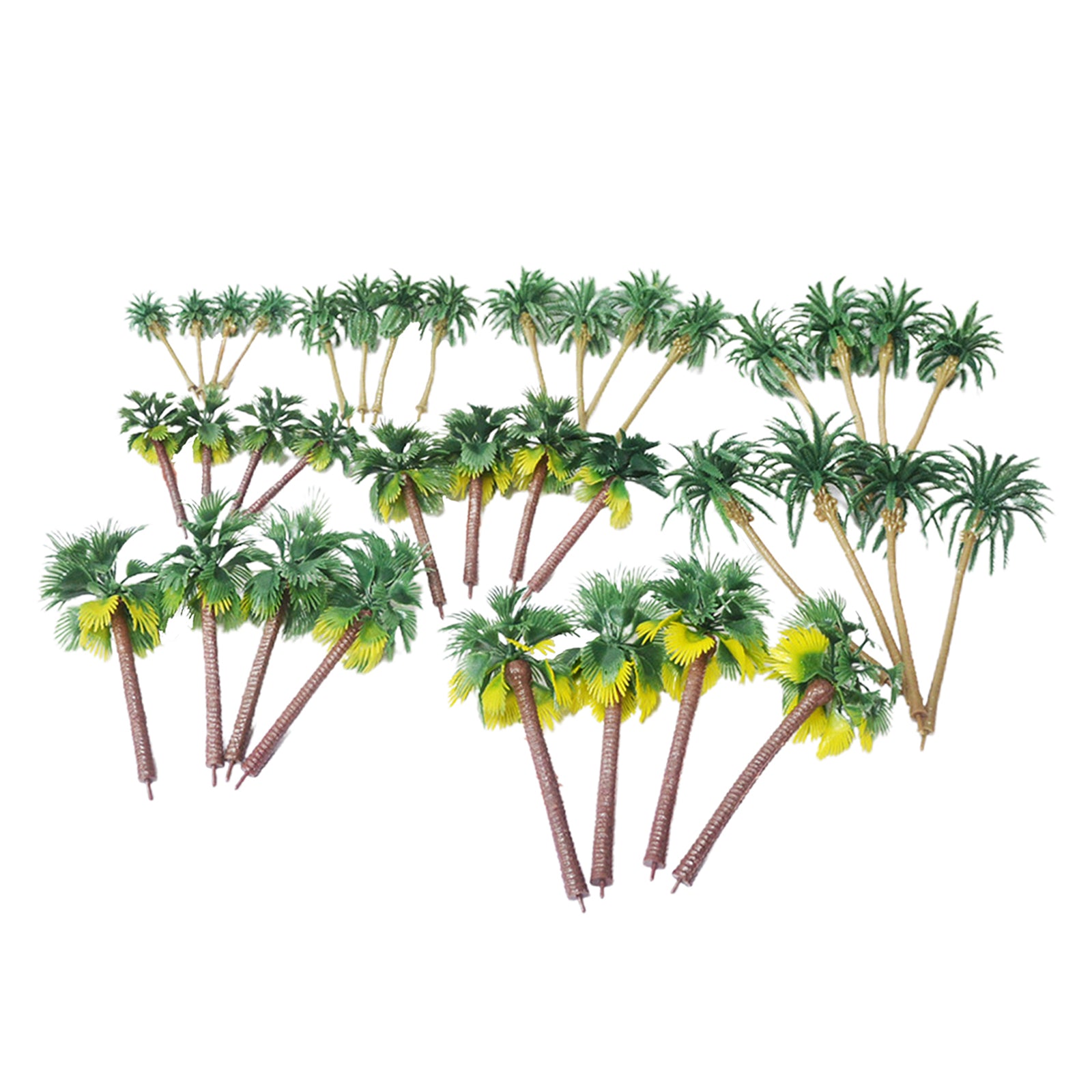 36 Landscape Model Trees Coconut Palm Tree Train Railways Landscape Decors