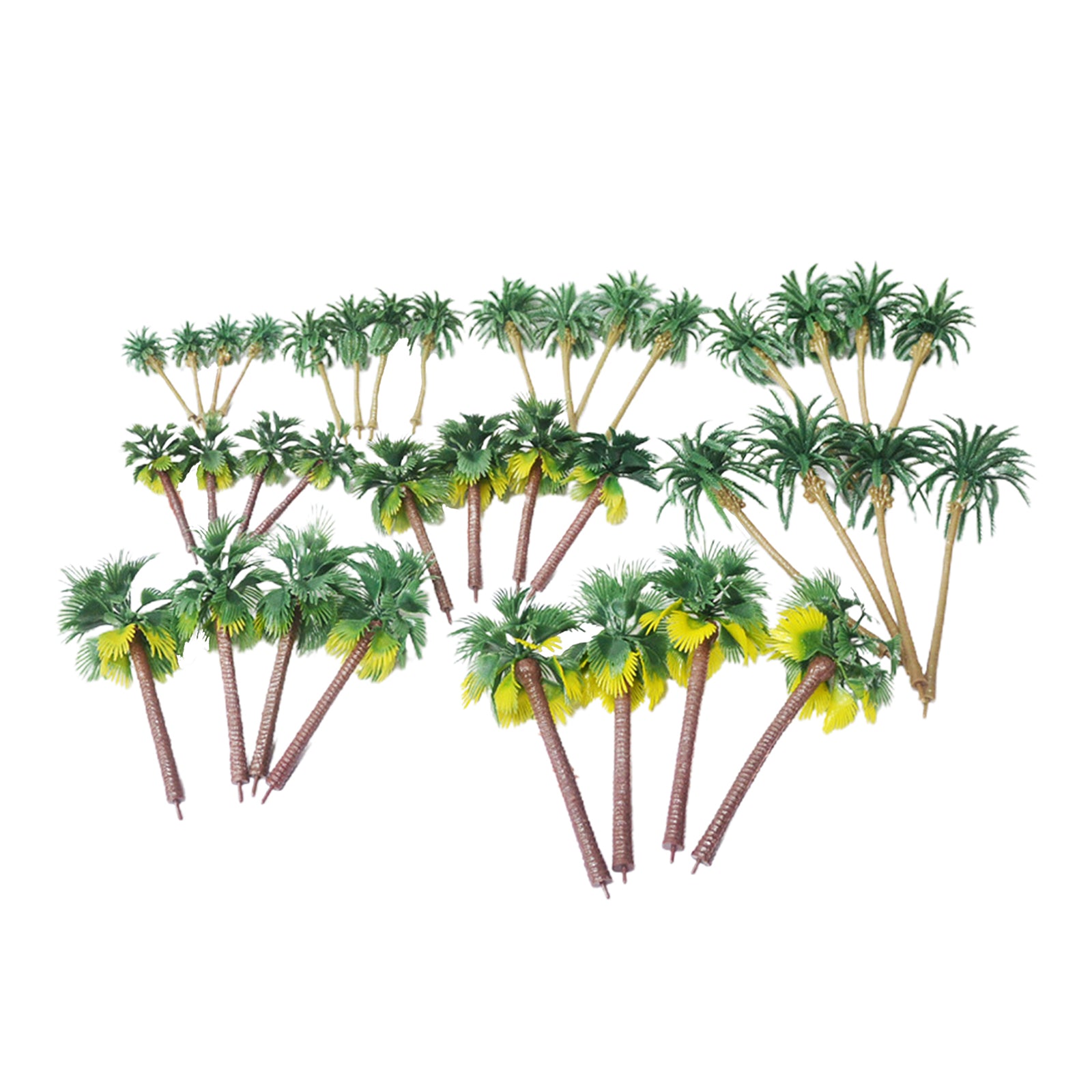 36 Landscape Model Trees Coconut Palm Tree Train Railways Landscape Decors