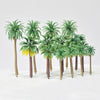 36 Landscape Model Trees Coconut Palm Tree Train Railways Landscape Decors