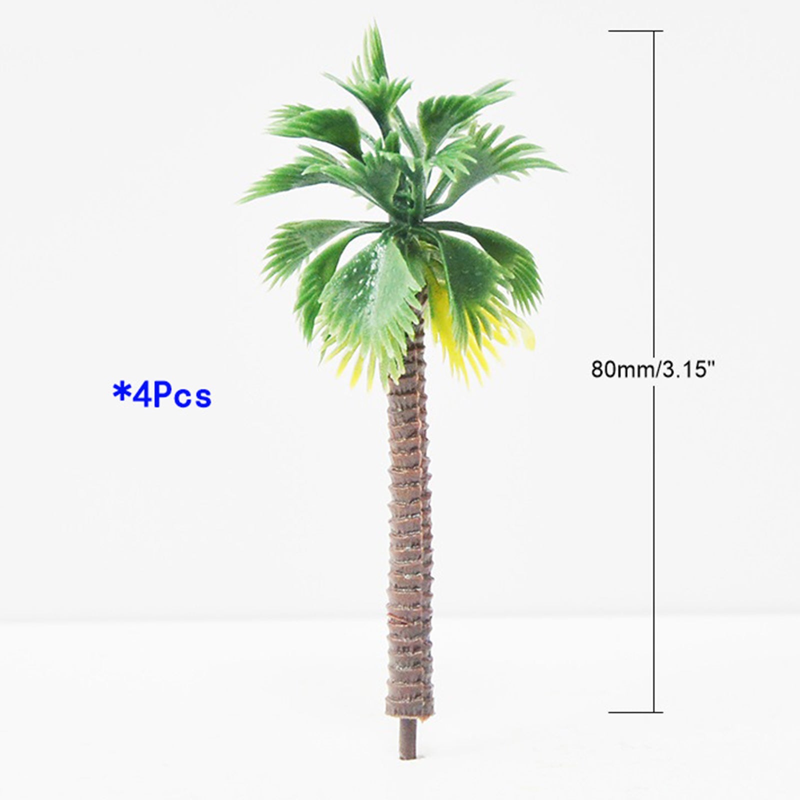 36 Landscape Model Trees Coconut Palm Tree Train Railways Landscape Decors