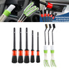 10pcs Car Cleaning Brush Set w/ Wire Brush Automotive Air Conditioner Brush