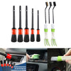 10pcs Car Cleaning Brush Set w/ Wire Brush Automotive Air Conditioner Brush