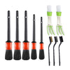 10pcs Car Cleaning Brush Set w/ Wire Brush Automotive Air Conditioner Brush