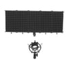 Studio Recording Mic Isolation Shield Pop Filter High Density Absorbent Foam A