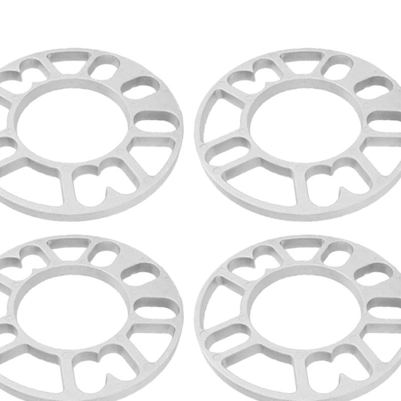 4Pieces Aluminum Alloy Wheel Spacer Car 5x105 5x108 5X112 5x115 5X114.3 10mm