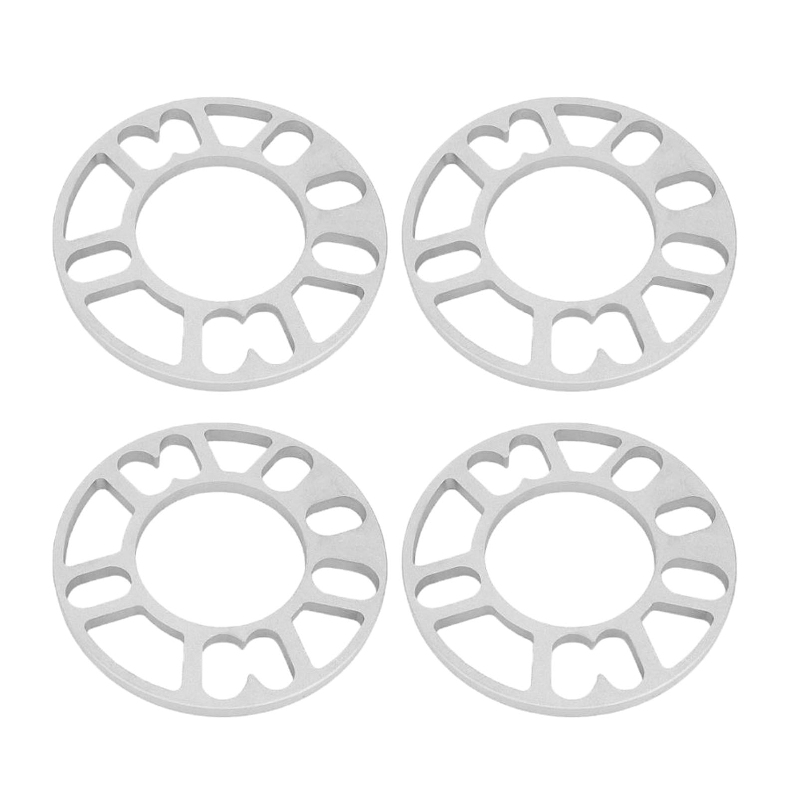 4Pieces Aluminum Alloy Wheel Spacer Car 5x105 5x108 5X112 5x115 5X114.3 10mm