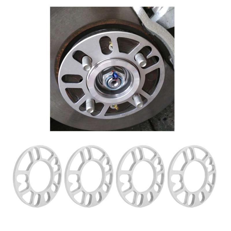 4Pieces Aluminum Alloy Wheel Spacer Car 5x105 5x108 5X112 5x115 5X114.3 10mm