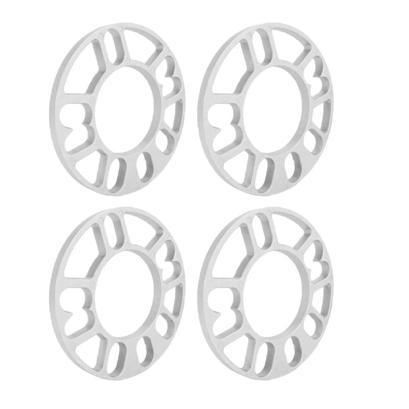 4Pieces Aluminum Alloy Wheel Spacer Car 5x105 5x108 5X112 5x115 5X114.3 10mm