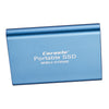 Solid State Drive External Hard Drive SSD for Desktop Laptop PS4 Shock-proof blue